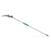 Высоторез Grinda 424530 GX-4000 ProLine, длина 2-2.8 м, пила 350мм, рез до 30 мм, лезвия из нержавеющей стали, телескопический с пилой