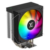 Кулер Xastra AR400-XXAFPB-GL AR400 ARGB Basic LGA1851/1700/1200/115X/AM5/AM4 TDP 220W, 4 тепл.трубки, PWM вентилятор ARGB 120мм RET
