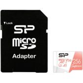 Карта памяти MicroSDXC 256Gb Silicon Power SP256GbSTXDV3V20SP Superior 100/80Mb/s V30 UHS-I U3 A1