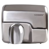 Сушилка для рук Sonnen 604194 HD-798S, 2300 Вт, нержавеющая сталь, антивандальная, серебристая