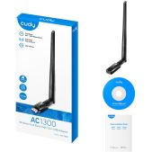 Сетевой адаптер Wi-Fi Cudy WU1400 AC1300 USB 3.0 ант.внеш.несъем. 1ант