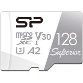 Карта памяти microSDXC 128Gb Silicon Power SP128GbSTXDA2V20SP Superior + adapter