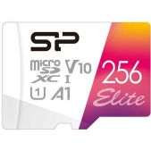 Карта памяти microSDXC 256Gb Silicon Power SP256GbSTXBV1V20SP Elite + adapter