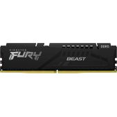 Модуль памяти DDR5 16Gb 5600MHz Kingston KF556C40BB-16 Fury Beast RTL PC5-44800 CL40 DIMM 288-pin 1.25В single rank с радиатором