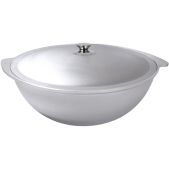 Казан 12л Kukmara к120 традиционный алюминий, без покрытия, серый, крышка металл