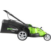 Газонокосилка аккумуляторная Greenworks 2500207 G40LM49DB, TwinForce 40V, 49 см, без АКБ и зарядного устройства арт.