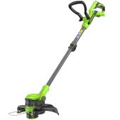 Триммер аккумуляторный Greenworks 2113207UB G24LT301 Ø30см 24v АКБ 1х4Аh и Зарядное устройство