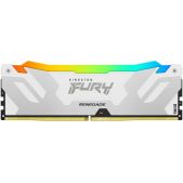 Модуль памяти DDR5 16Gb 8000MHz Kingston KF580C38RWA-16 CL38 DIMM Fury Renegade RGB White XMP