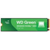 Накопитель SSD PCIe 500Gb WD WDS500G4G0E SSD Green SN3000, M.2 22x80mm, NVMe, PCIe 4.0 x4, QLC, R/W 5000/4100MB/s, TbW 100, DWPD 0.2