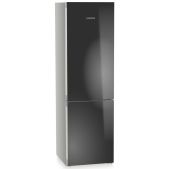 Холодильник Liebherr CNgbc 5723-22 001 Plus, EasyFresh, МК NoFrost, 3 контейнера МК, в. 201.5 см, ш. 60см, класс ЭЭ A++, внутренние ручки, черное стекло