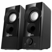 Акустическая система 2.0 Sven SV-018191 357 чёрный, USB, мощность 2x3 Вт RMS