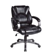 Кресло офисное Brabix 530874 Eldorado EX-504, экокожа, черное