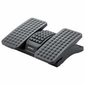 Подставка для ног Brabix 533040 Ultra 5 43х32 см, массажер, регулировка угла наклона, 2 платформы