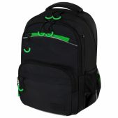 Рюкзак Brauberg 273153 Force, 2 отделения, 5 карманов, Neon green, 39х28х17 см