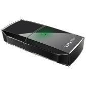 Адаптер USB TP-Link Archer T2U Двухдиапазонный мини Wi-Fi AC600, до 200 Мбит/с на 2.4 GHz + до 433 Мбит/с на 5 GHz, USB 2.0, встроенная антенна
