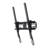 Кронштейн Kromax 26010 FLAT-4 new черный для TV 26-55, настенный наклонный, max VESA 400x400, от стены 42мм, наклон +3-10°, нагрузка до 55 кг