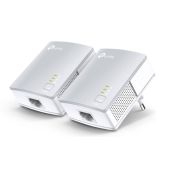 Комплект адаптеров Powerline AV TP-Link TL-PA4010 KIT 600, TL-PA4010 2 шт, Powerline до 600 Мбит/с, 1 порт 10/100 Мбит/с, подключение к настенной розетке