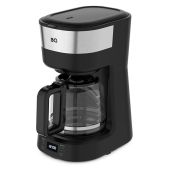 Кофеварка BQ CM1000 Капельная черно-серебристый