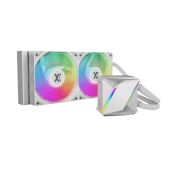Система водяного охлаждения Xastra LM240-WHAFXX-GL LM240 ARGB WH LGA1700/1200/115X/AM5/AM4 2x120 ARFB fan, TDP 265W, белый RET