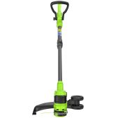 Триммер аккумуляторный GreenWorks G24LT301 2113207, без АКБ и зарядного устройства