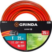 Шланг поливочный 25м Grinda 8-429005-1-25_z01 Expert 3 ProLine 1, 25 атм, трёхслойный, армированный