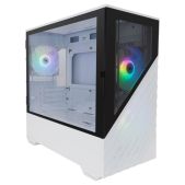 Корпус mATX без БП 1STPlayer D7-WH-3F7-W DK D7 ARGB White 3x120мм ARGB fans