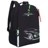 Рюкзак Grizzly RB-551-4/1 Racing Speed школьный, жёсткая спинка, 2 отделения, для мальчиков, 38х29х16 см