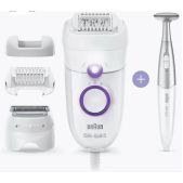 Эпилятор Braun Silk-epil 5 Series 5-825P с триммером White Purple