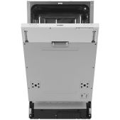 Встраиваемая посудомоечная машина Hyundai HBD 440P 2.1кВт узкая серебристо-белый