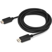 Кабель аудио-видео Buro BHP DPP_HDMI-3 v. 1.2 DisplayPort m /HDMI m 3м. позолоч.конт. черный