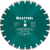 Диск Kraftool 36687-400 LASER-ASPHALT 400мм 25.4/20мм, 10х3.4мм, алмазный
