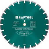 Диск Kraftool 36687-450 LASER-ASPHALT 450мм 25.4/20мм, 10х4.0мм, алмазный