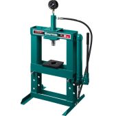 Пресс Kraftool 43472-10 PMP-10, 10 т, гидравлический с гидронасосом и манометром