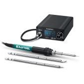 Паяльная станция Kraftool 55343 KPI-10, 50 - 480°C, 100 Вт, 3 жала Т12, программируемая