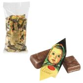 Конфеты шоколадные Красный Октябрь КО11384 Аленка, вафельные, молочно-ореховые, 1000 г, пакет