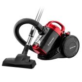 Пылесос Brayer BR4202 с контейнером циклон, 2200 Вт, мощность всасывания 420 Вт, черно-бордовый