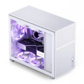 Корпус mATX без БП Jonsbo D31 MESH White Case D31 MESH, Mini-Tower, TG, no fan, 1xUSB-A 3.2 + 1xUSB-C 3.2, mDTX, mITX White