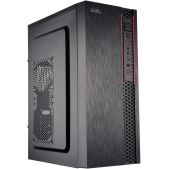 Корпус ATX без БП KingPrice KPCC-MD202 черный 1x80mm 4x120мм 2xUSB 2.0 audio