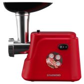 Мясорубка Starwind SMG3225 1.5кВт красный