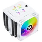 Кулер Thermalright TRPA120DAW Peerless Assassin 120 Digital ARGB White LGA115X/1200/1700/1851AM4/AM5 Dual Tower, 2x120мм ARGB PWM Fan, медное основание, 6 тепл. трубок 6мм /