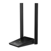 Адаптер USB TP-Link Archer T4U Plus Двухдиапазонный Wi-Fi AC1300 высокого усиления, до 400 Мбит/с на 2.4 GHz + до 867 Мбит/с на 5 GHz, USB 3.0, 2 внешние антенны