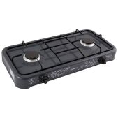 Плитка газовая HomeStar HS-1202 3.2кВтx2 003699 2-конф. наст.