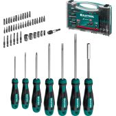 Набор отверток и насадок Kraftool 25815 X-Drive 50, 50 предм.