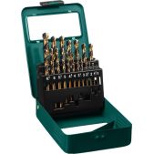Набор сверл Kraftool 29656-H19 COBALT-8, 19 шт, 1-10мм, сталь М42, HSS-Co 8%, по металлу