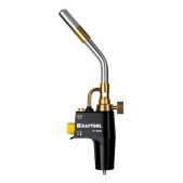 Газовая горелка Kraftool 55510 KF-9000, с пьезоподжигом на баллон турбо нагрев + 30% 2000°C, Blue Fire