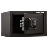 Сейф мебельный Brabix S103BR210614 SF-170EL, 170х260х230мм, электронный замок, черный, 291143