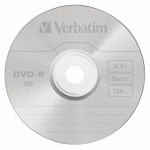 Диск DVD-R Verbatim 43522 4.7Gb 16x Cake Box 25шт