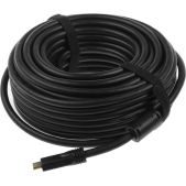 Кабель аудио-видео Ningbo HDMI m /HDMI m 20м. позолоч.конт. черный