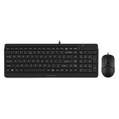 Комплект клавиатура + мышь A4-Tech F1512 Black Fstyler F1512 черный USB