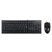 Комплект клавиатура + мышь A4-Tech KR-8520D черный USB
